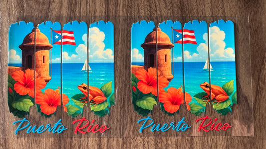 Puerto Rico Decal Sheet