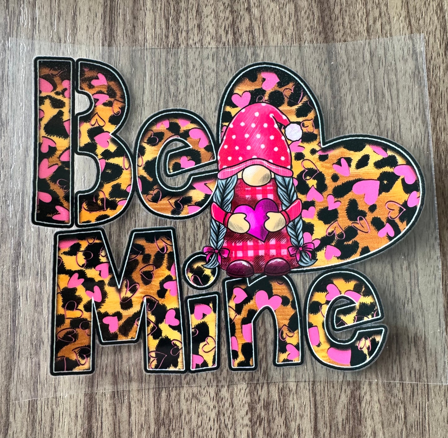 Be Mine Gnome Decal