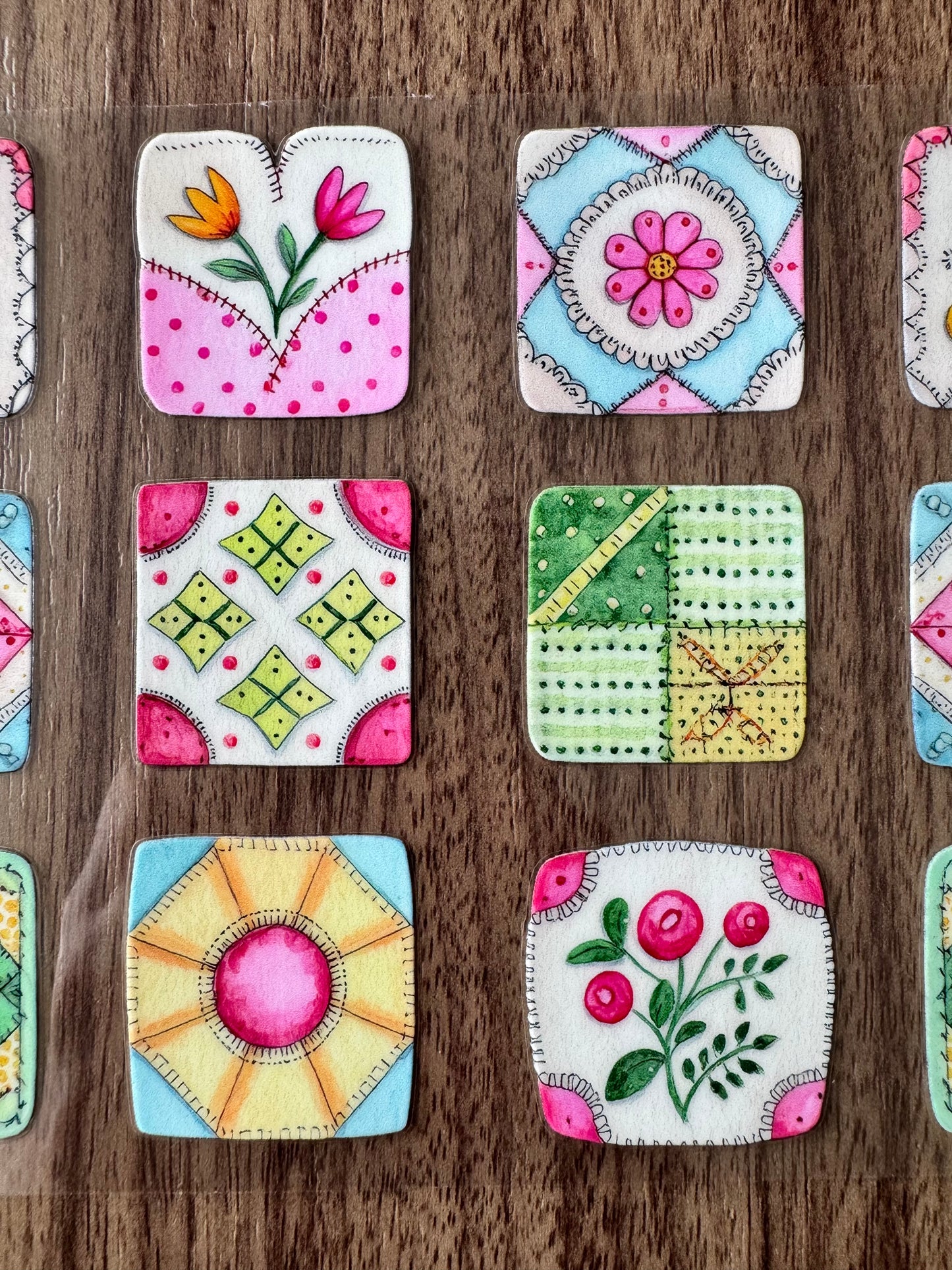 Bright Patchwork Cup Wrap