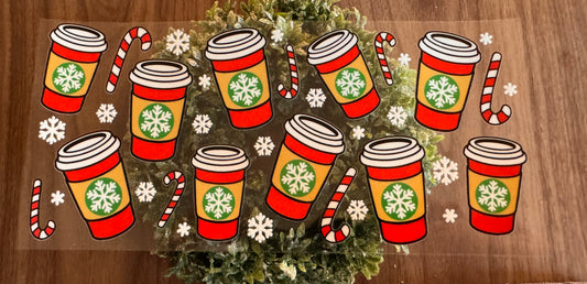 Christmas Coffee Cup Wrap