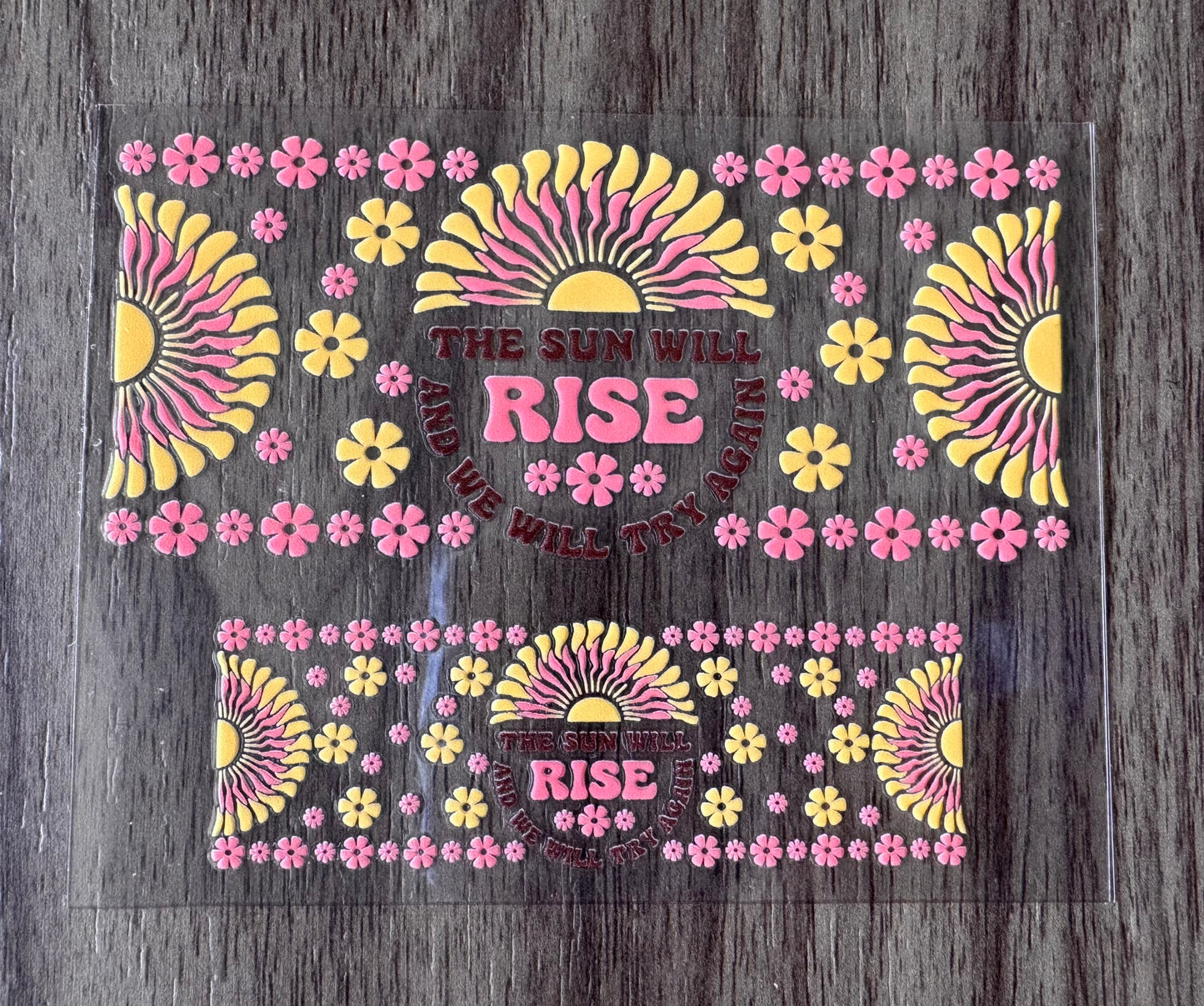 Sun Will Rise Try Again Mini Wrap