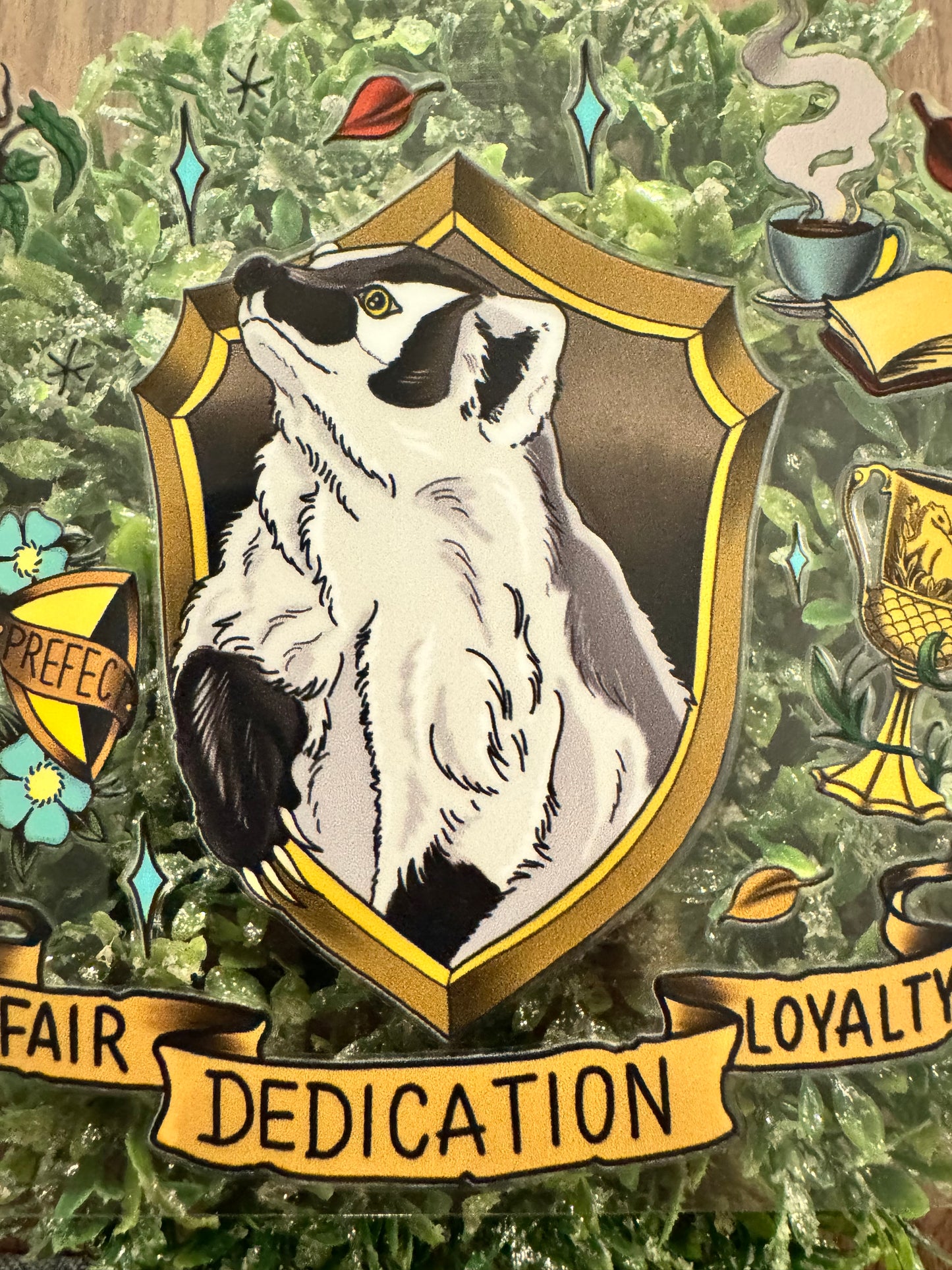 Yellow Dedication Wizard Cup Wrap