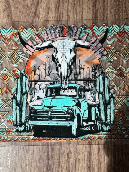 Western Truck Cup Wrap