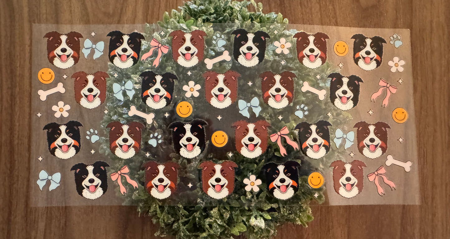 Border Collie Cup Wrap