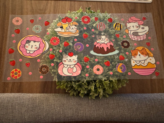 Cats & Sweet Treats Cup Wrap