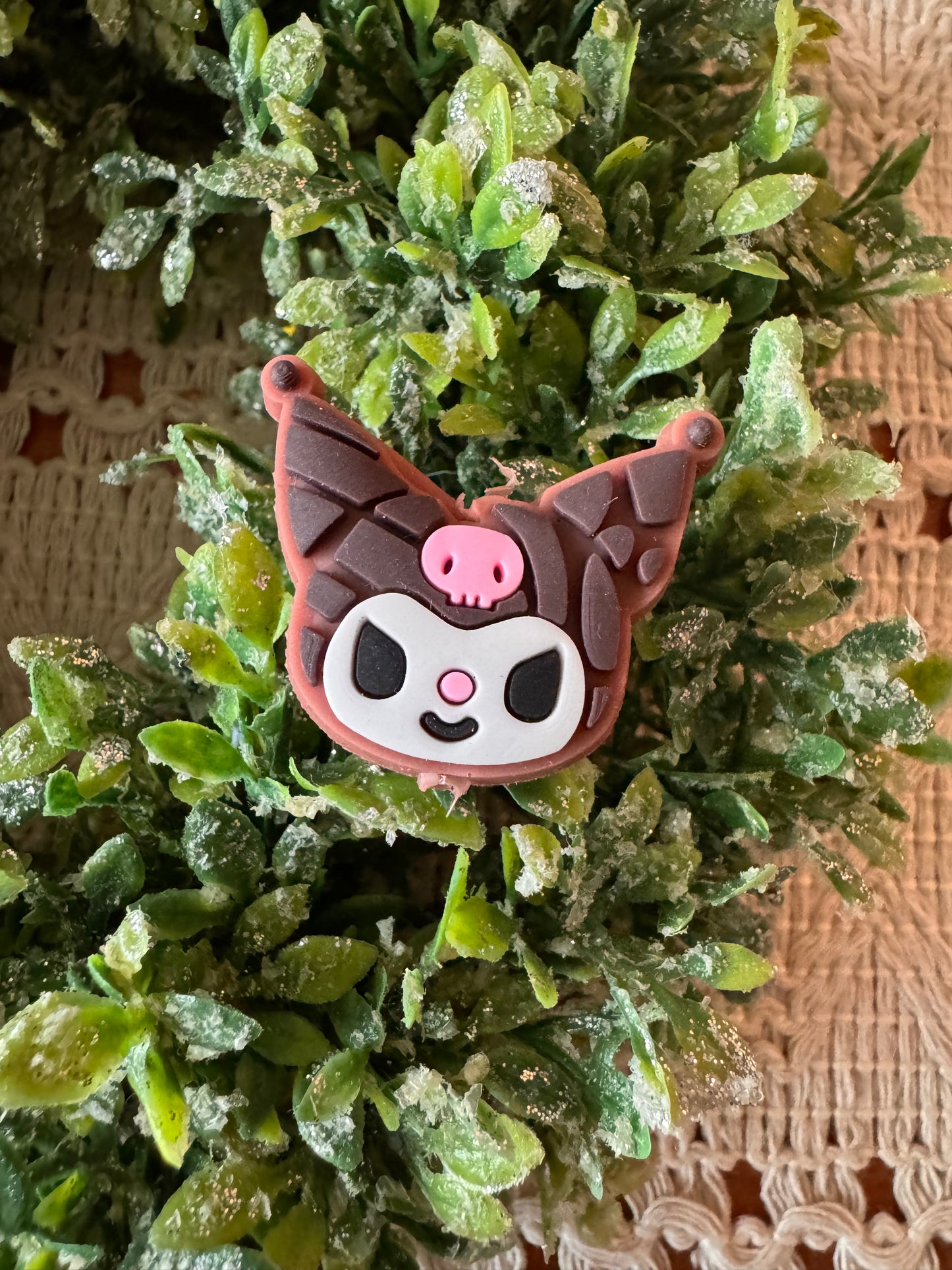 Black Kawaii Cookie Focal
