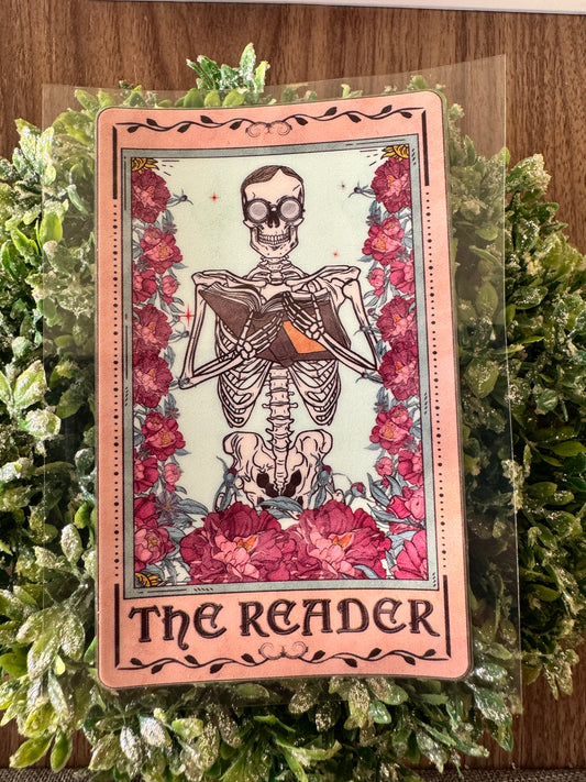 The Reader Tarot Decal