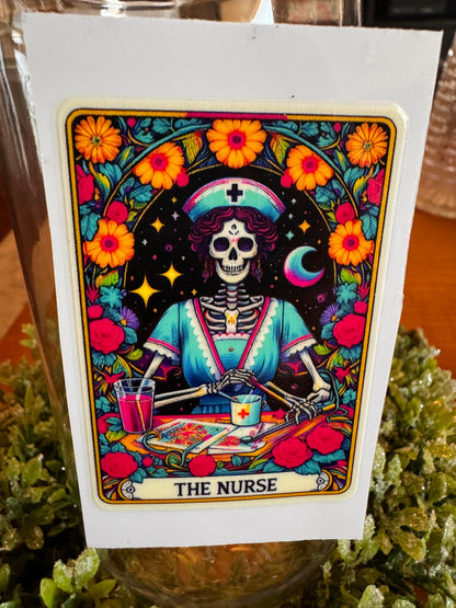 The Nurse Tarot Card Decal