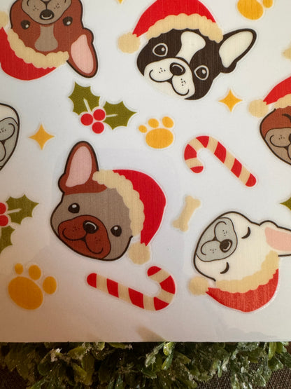 Christmas Pug Cup Wrap