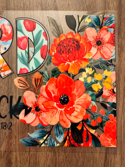 The Lord is my Rock Cup Wrap