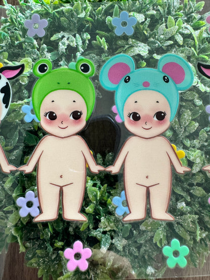 Animal Angel Dolls Cup Wrap