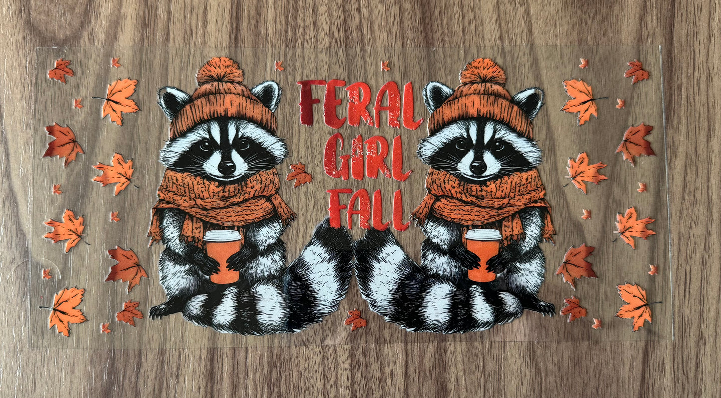 Feral Girl Fall Cup Wrap