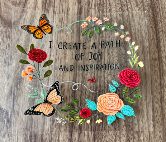 Joy & Inspiration Decal
