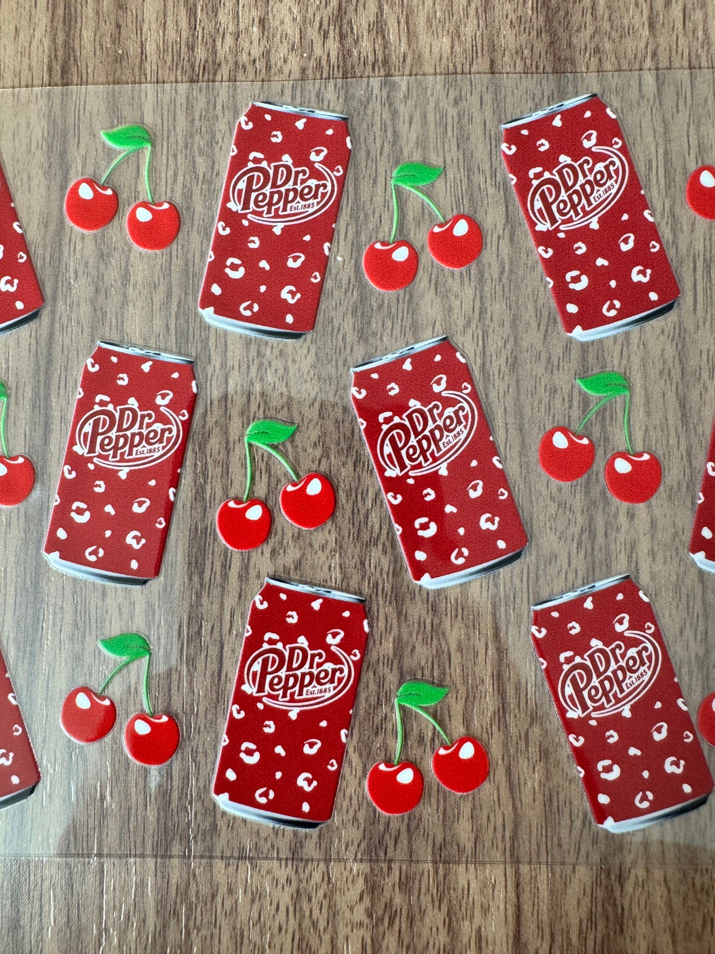 Cherry Doctor Drink Cup Wrap