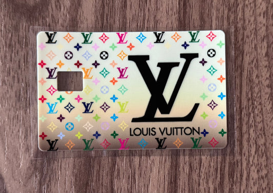 Solid Rainbow Loo Boujee Card Wrap
